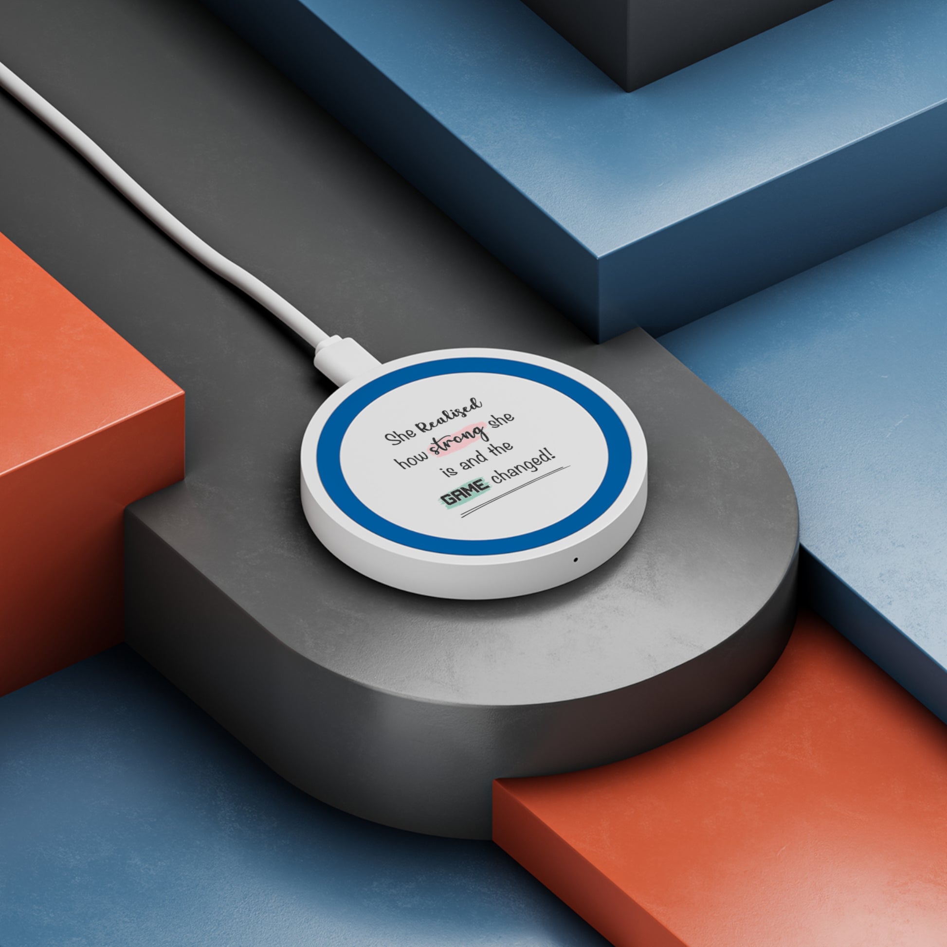 She realised how strong she Is and the game changed - Wireless Charging Station Pad