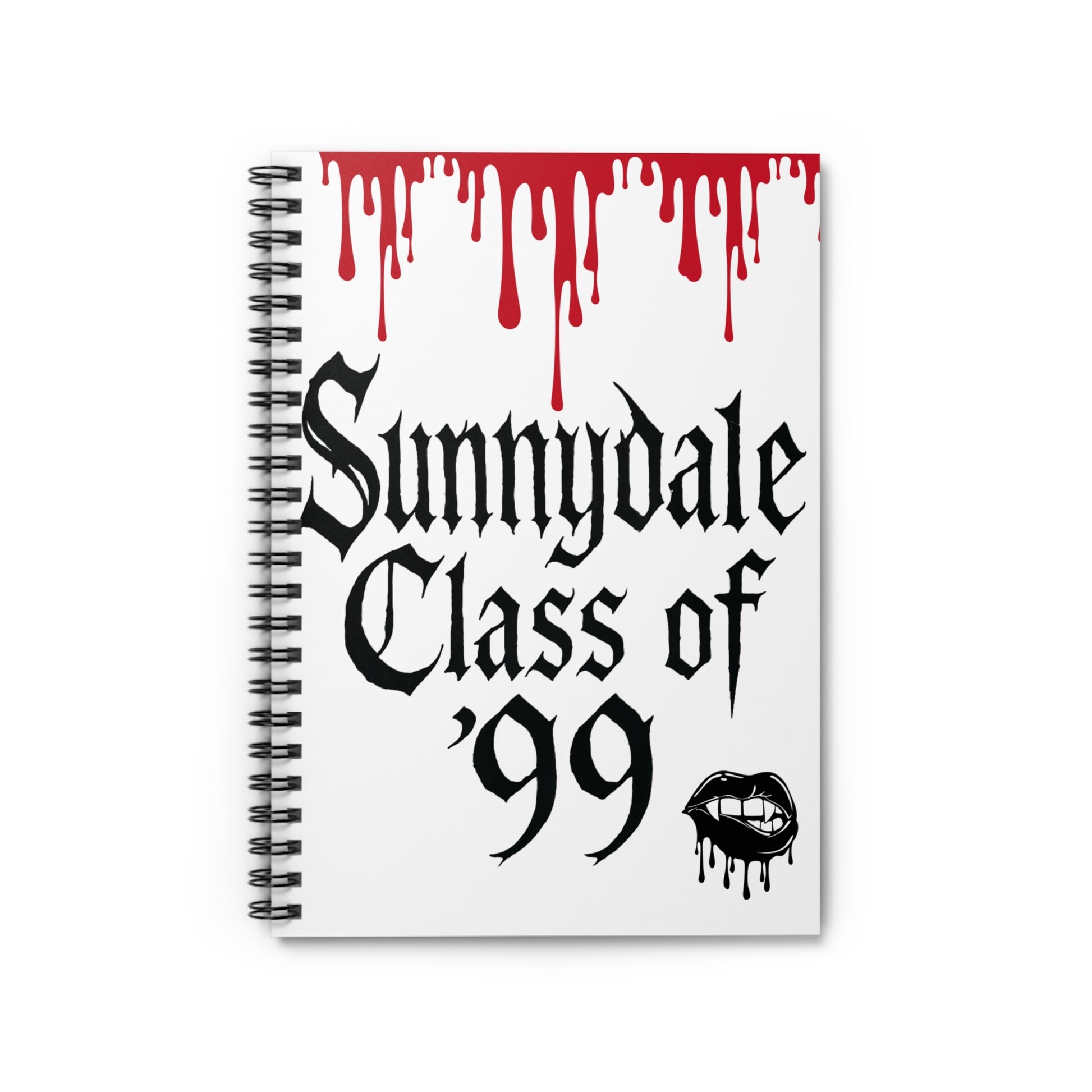 Spooky Sunnydale Class of '99 Spiral Notebook