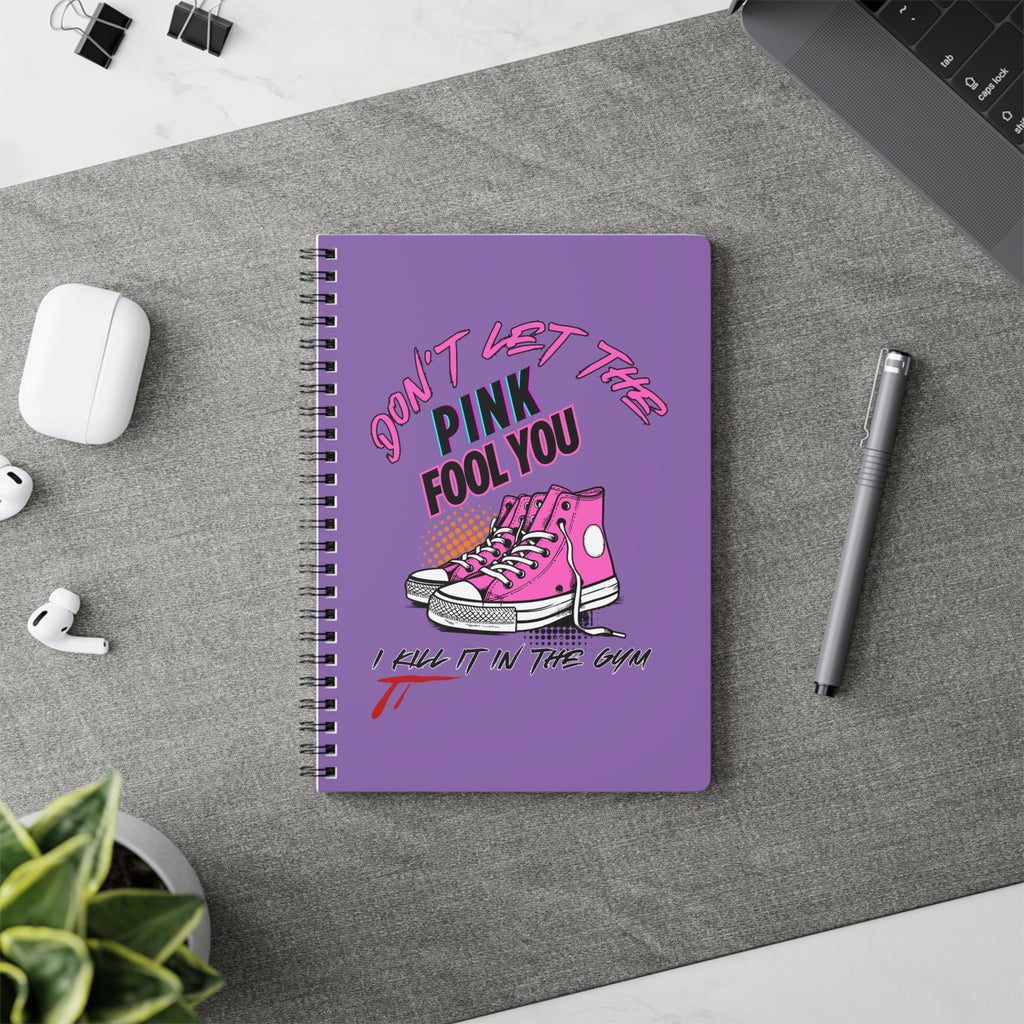 A5 Motivational Workout Diary Notebook, Fitness Journal