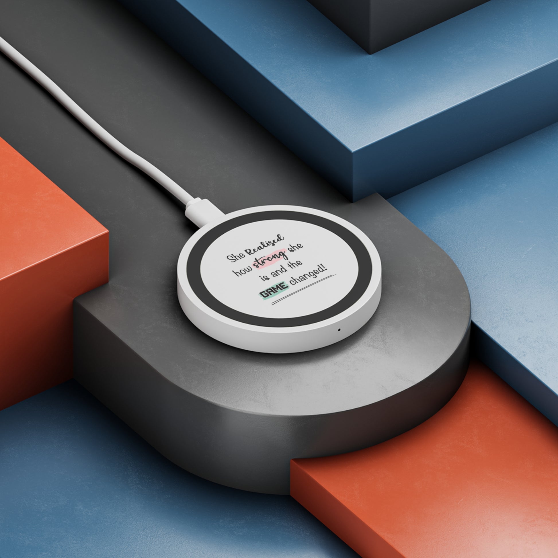 She realised how strong she Is and the game changed - Wireless Charging Station Pad