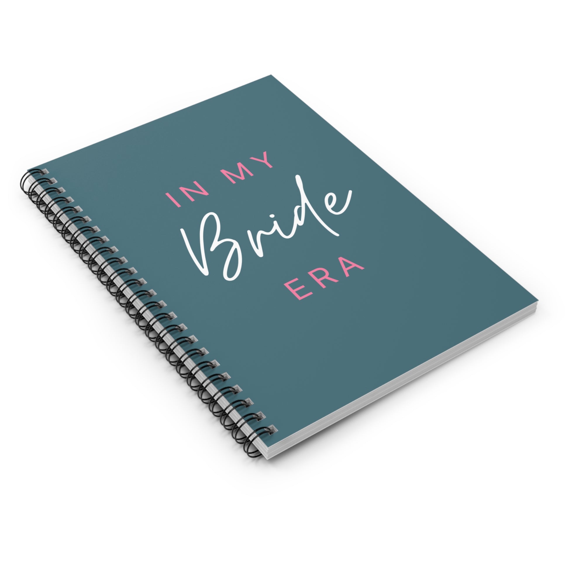 Bride Era Spiral Notebook, Wedding Planner Journal, Bridal Shower Gift