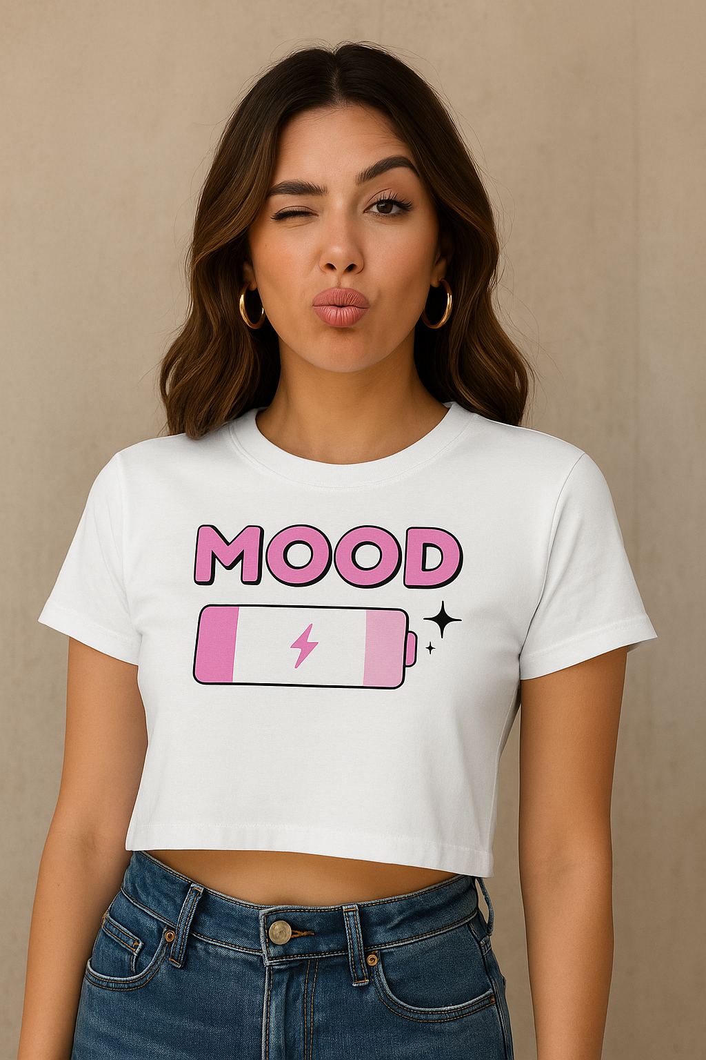 Battery Low MOOD Boxy Tee