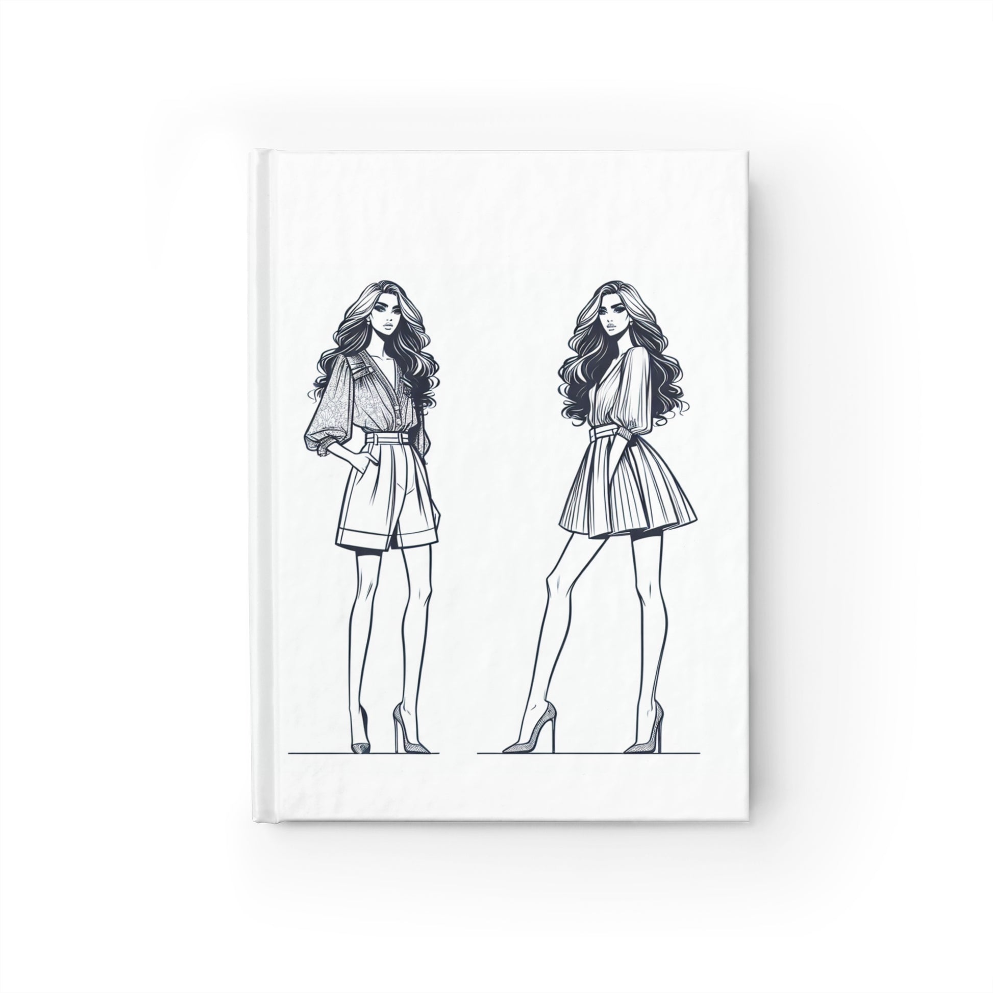 Fashion Illustration Journal - Love Sophisticated Style, Sketchbook for Designers