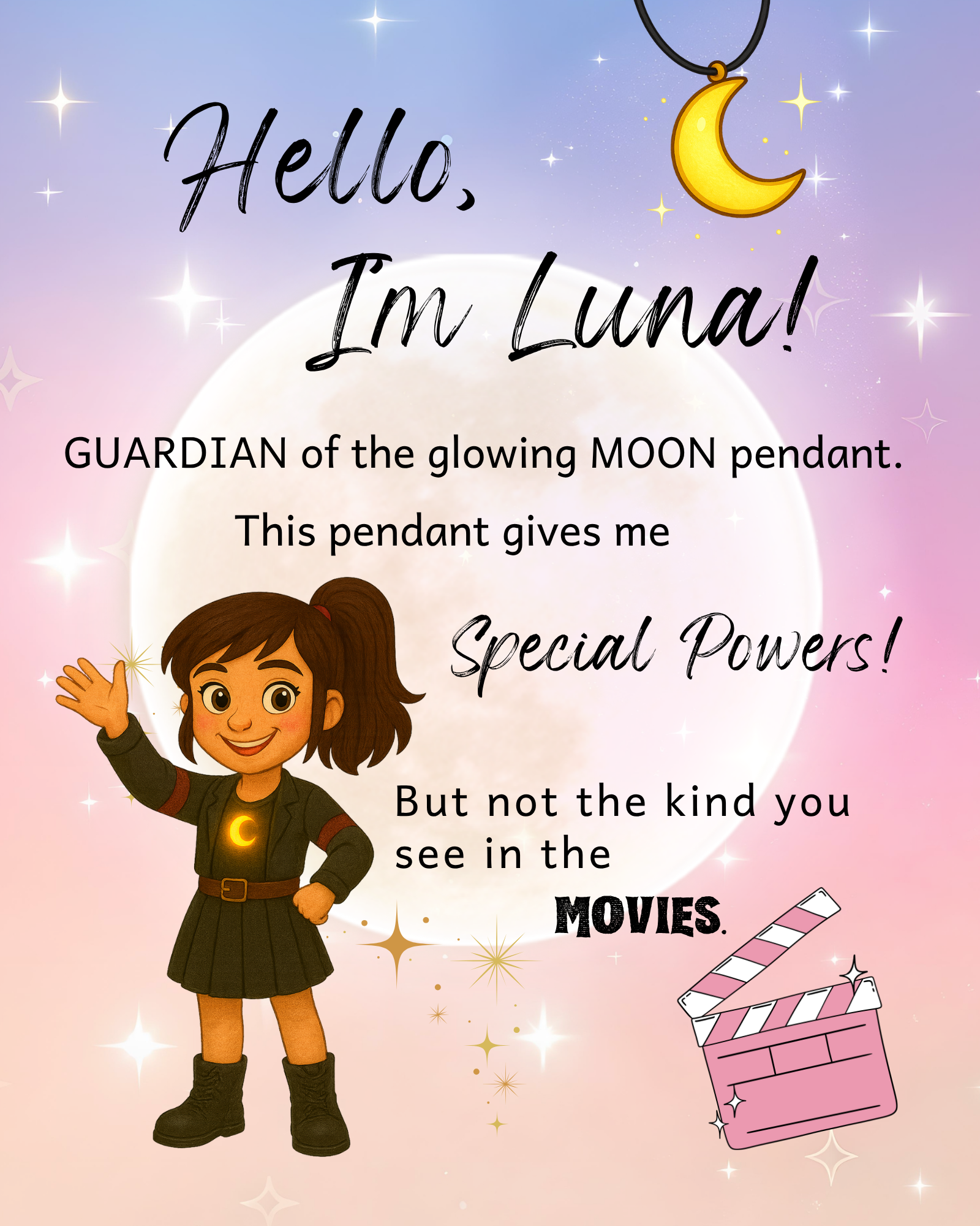 Luna and the Power of Feelings Paperback Book 🌙