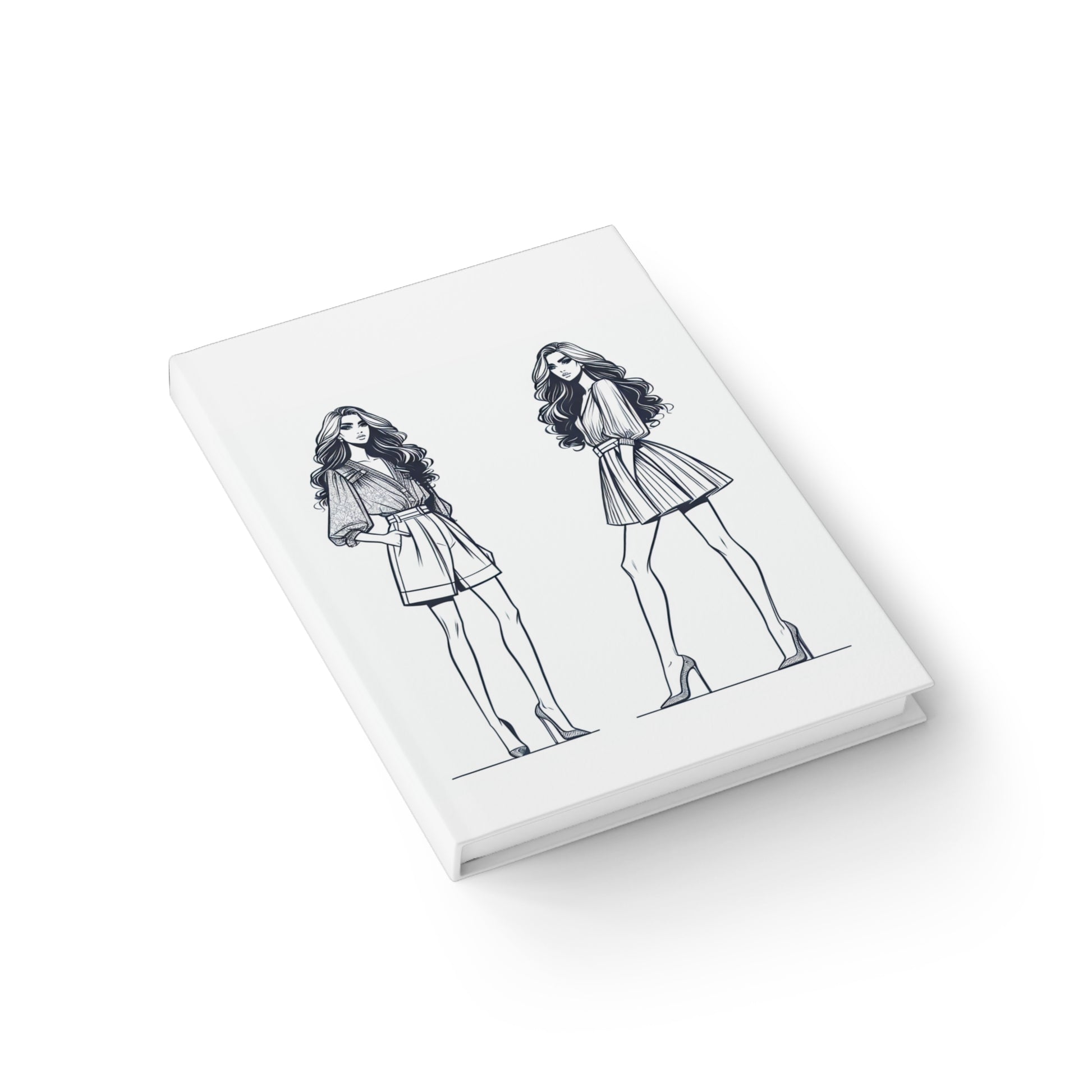 Fashion Illustration Journal - Love Sophisticated Style, Sketchbook for Designers