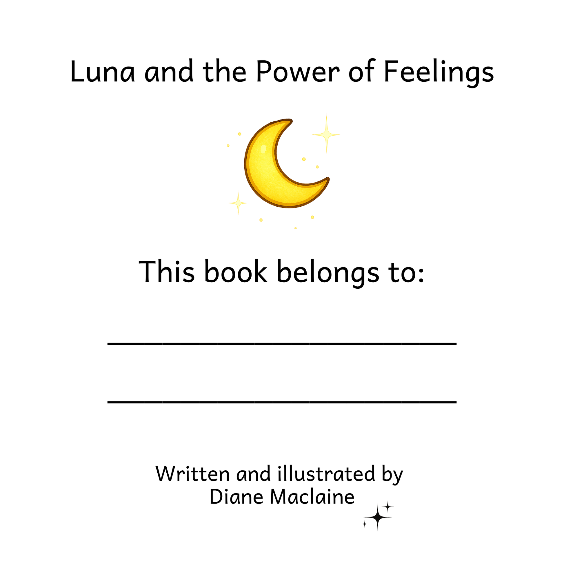 Luna and the Power of Feelings Paperback - British English Version
