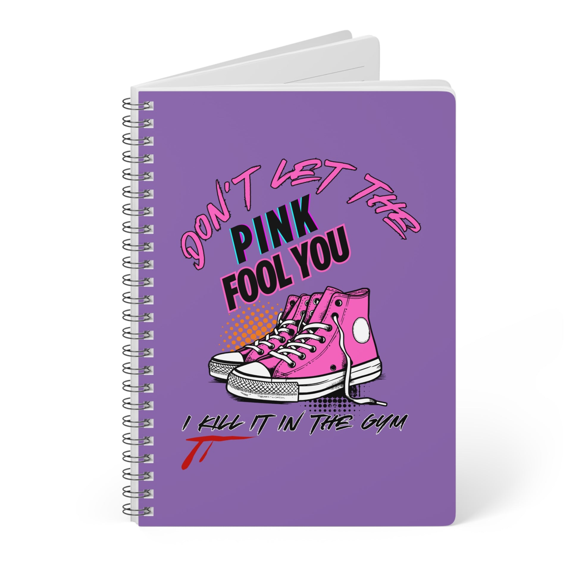 A5 Motivational Workout Diary Notebook, Fitness Journal
