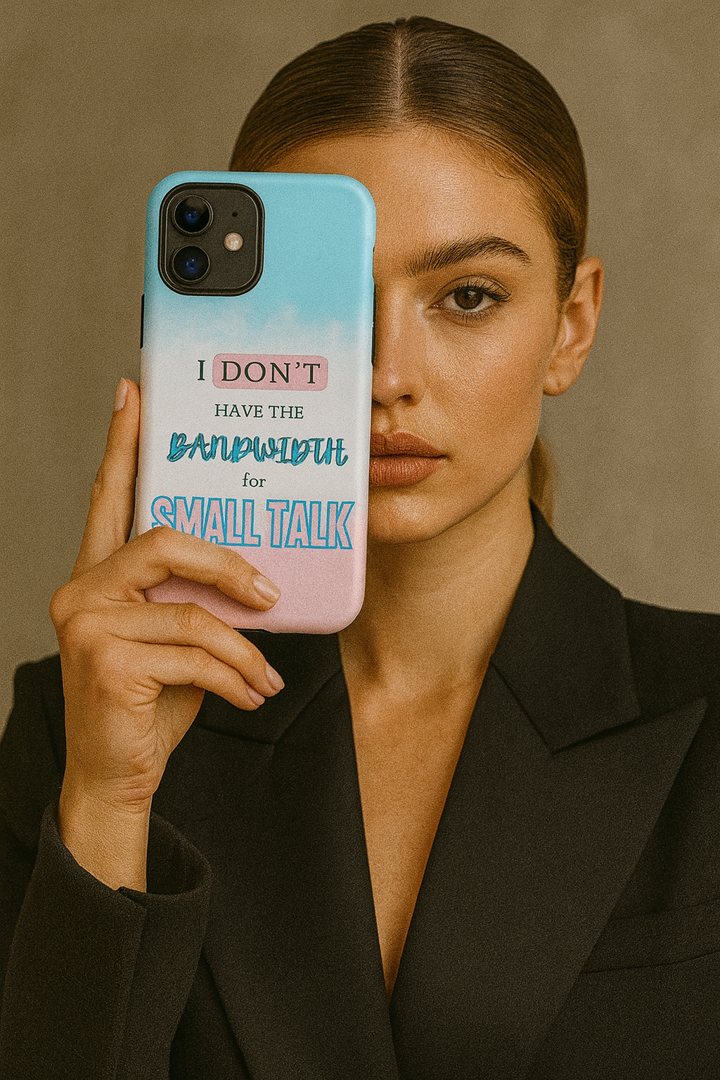 I Don't Have The Bandwidth For Small Talk Tough Case for iPhone®