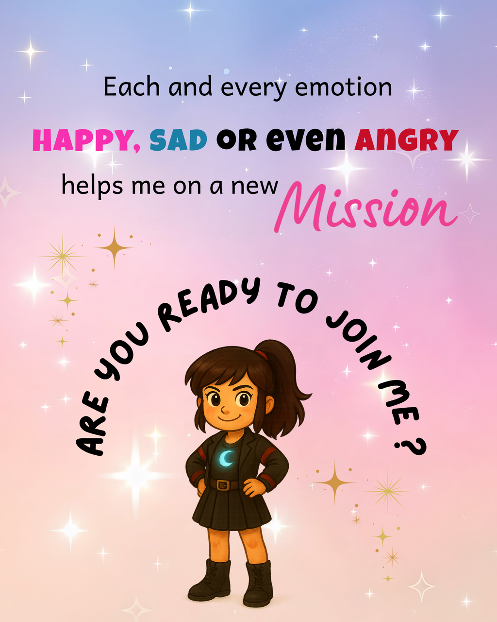 Luna and the Power of Feelings Paperback Book 🌙