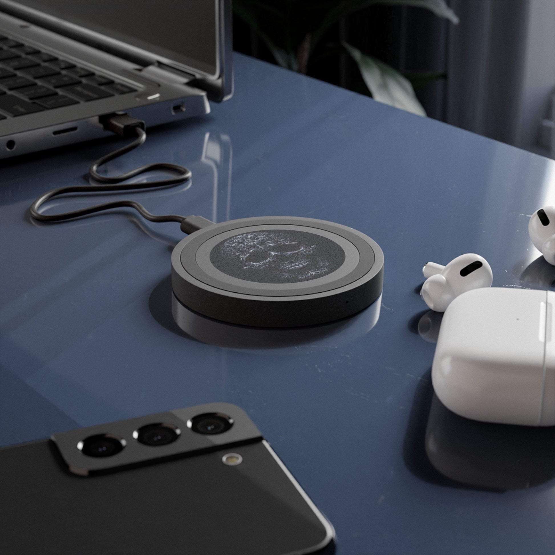 Skull Charging Pad - Wireless Charging Station
