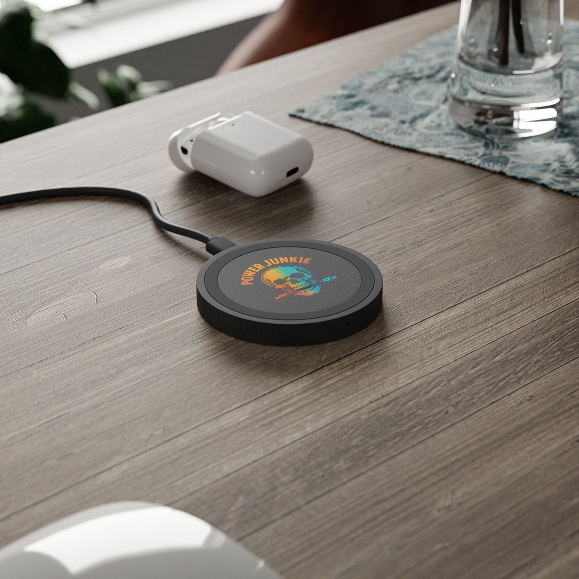 Power Junkie Skull Wireless Charging Pad