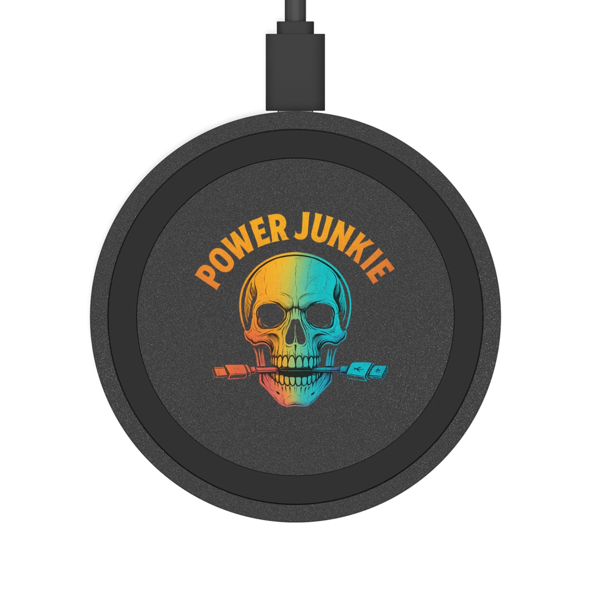 Power Junkie Skull Wireless Charging Pad