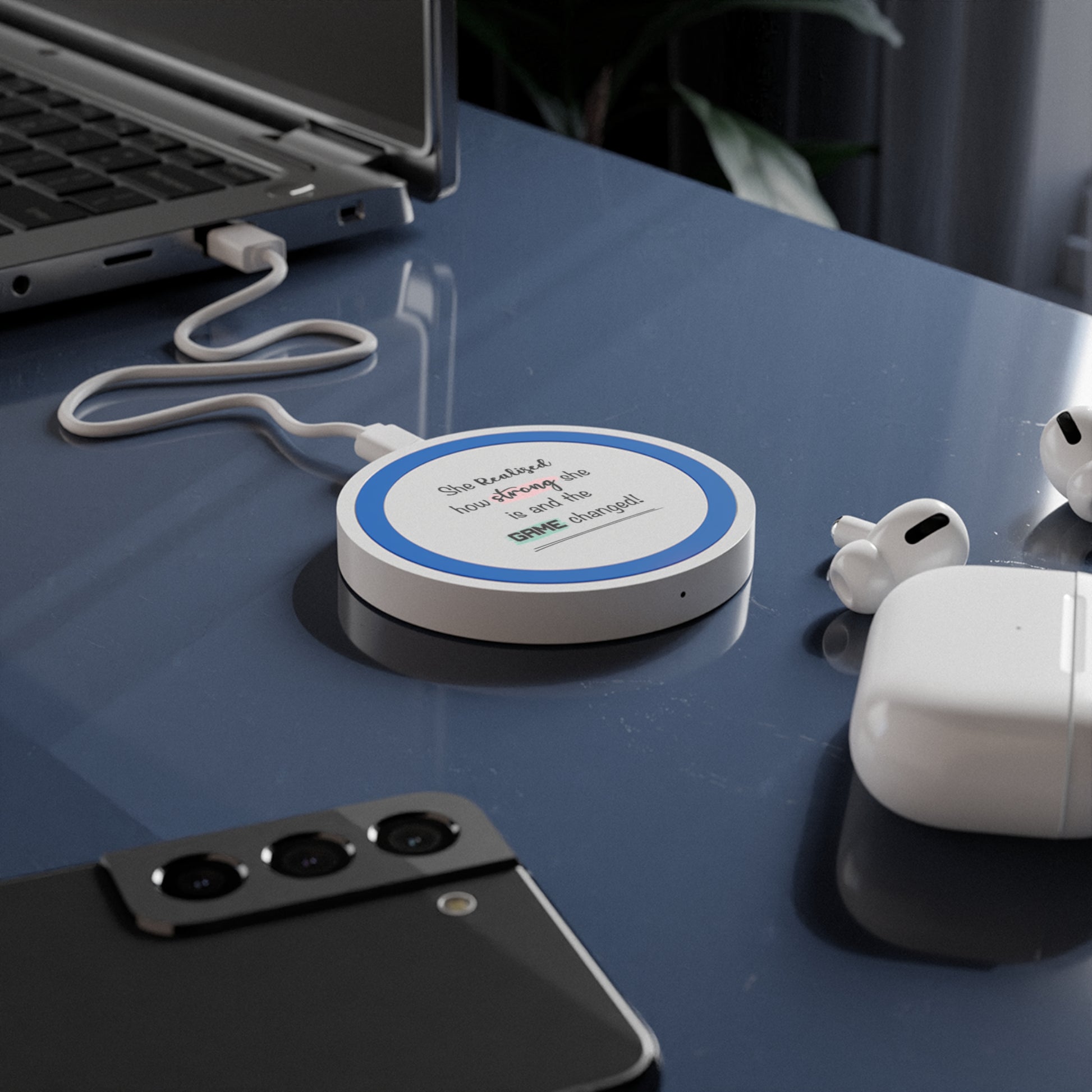 She realised how strong she Is and the game changed - Wireless Charging Station Pad
