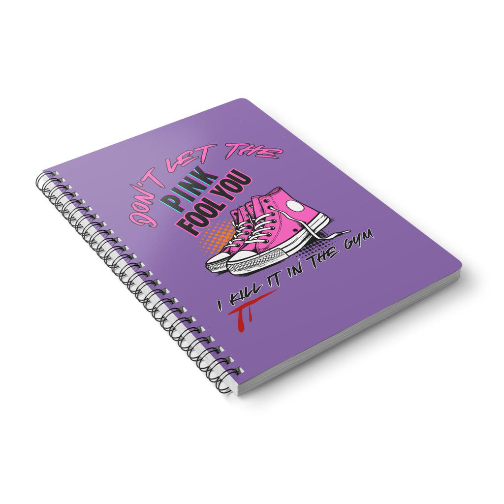 A5 Motivational Workout Diary Notebook, Fitness Journal