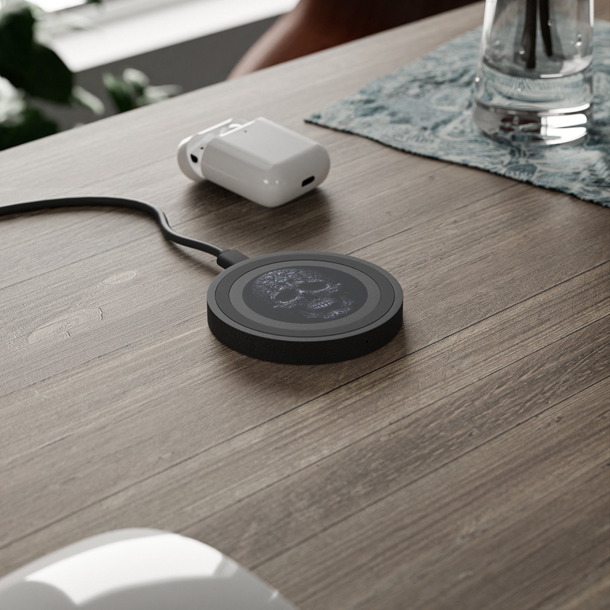 Skull Charging Pad - Wireless Charging Station
