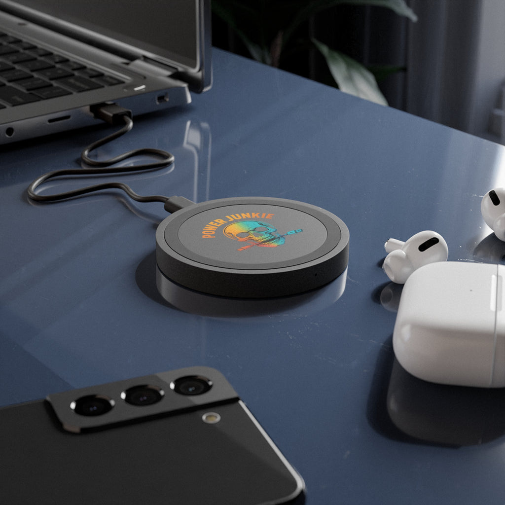 Power Junkie Skull Wireless Charging Pad