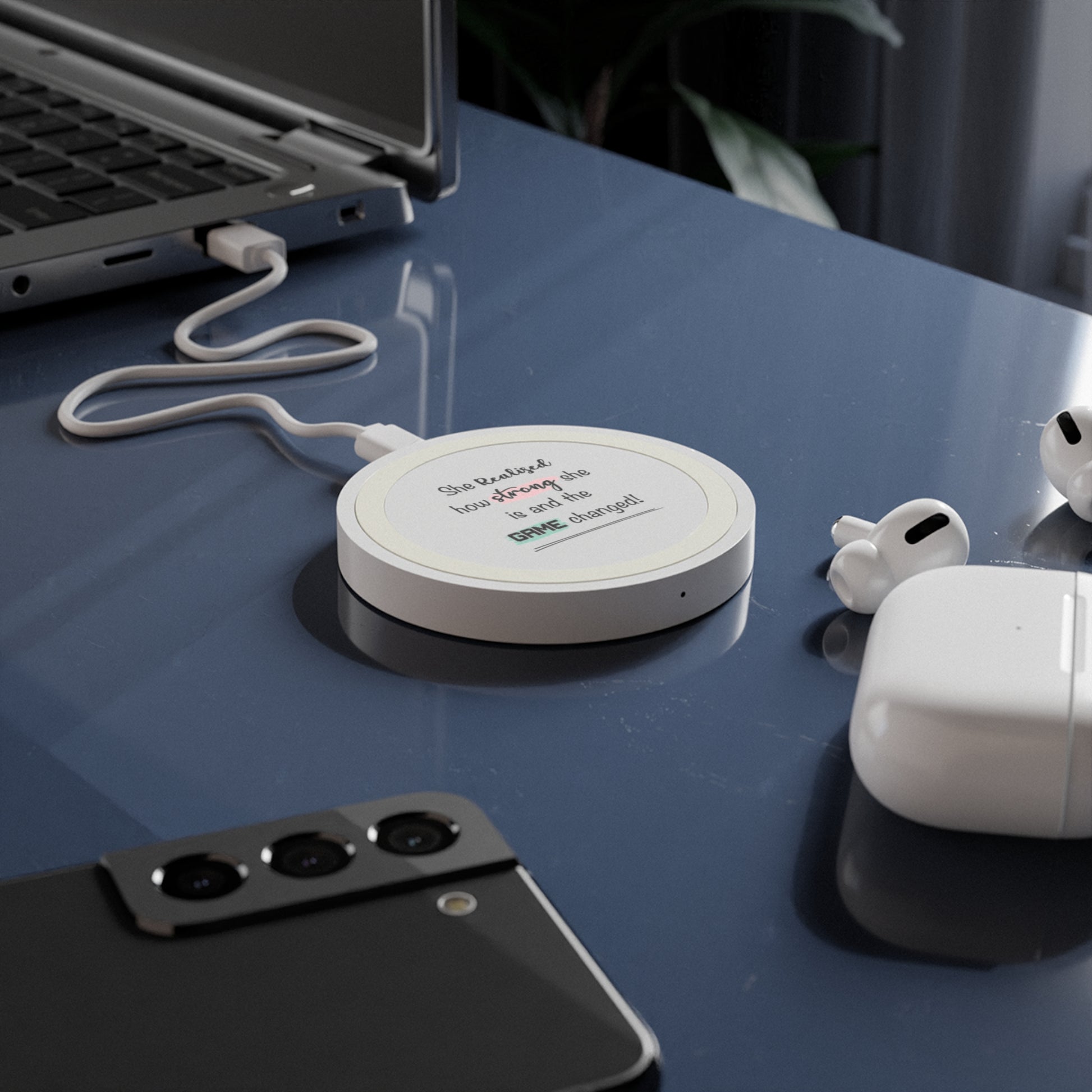 She realised how strong she Is and the game changed - Wireless Charging Station Pad