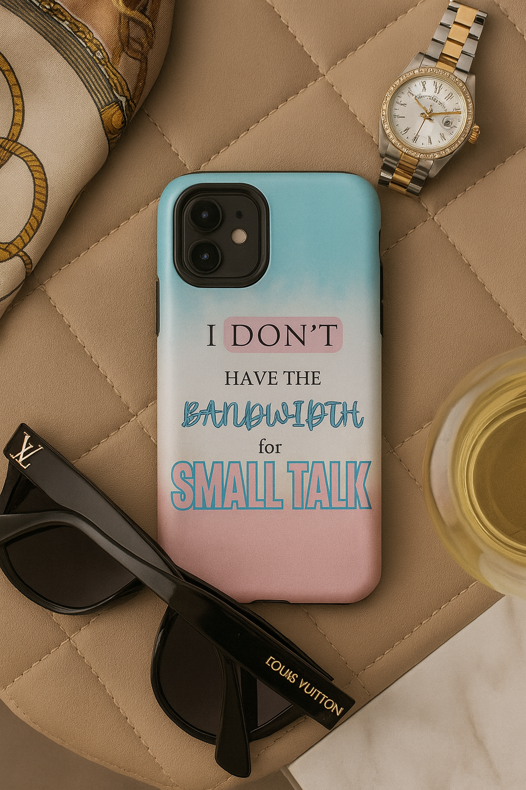 I Don't Have The Bandwidth For Small Talk Tough Case for iPhone®