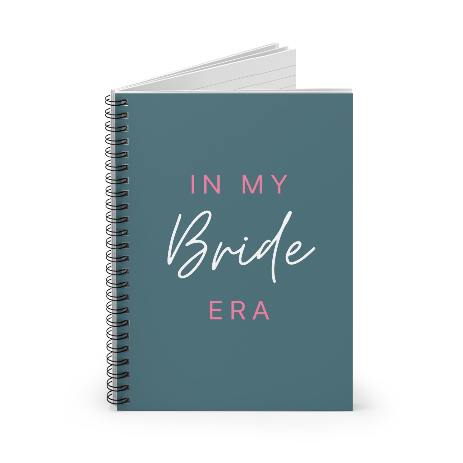 Bride Era Spiral Notebook, Wedding Planner Journal, Bridal Shower Gift