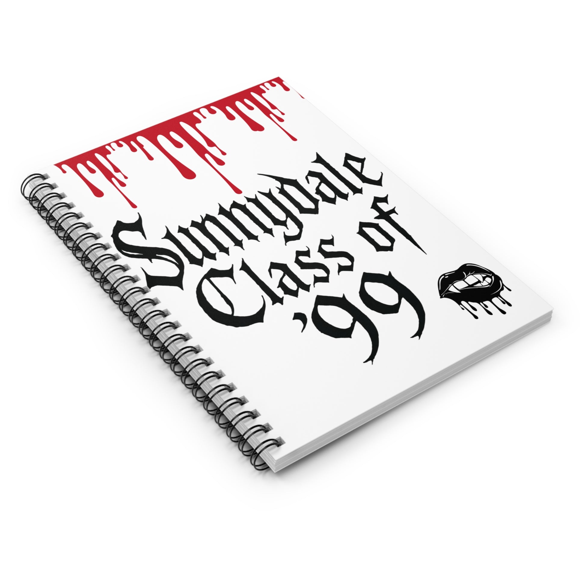 Spooky Sunnydale Class of '99 Spiral Notebook