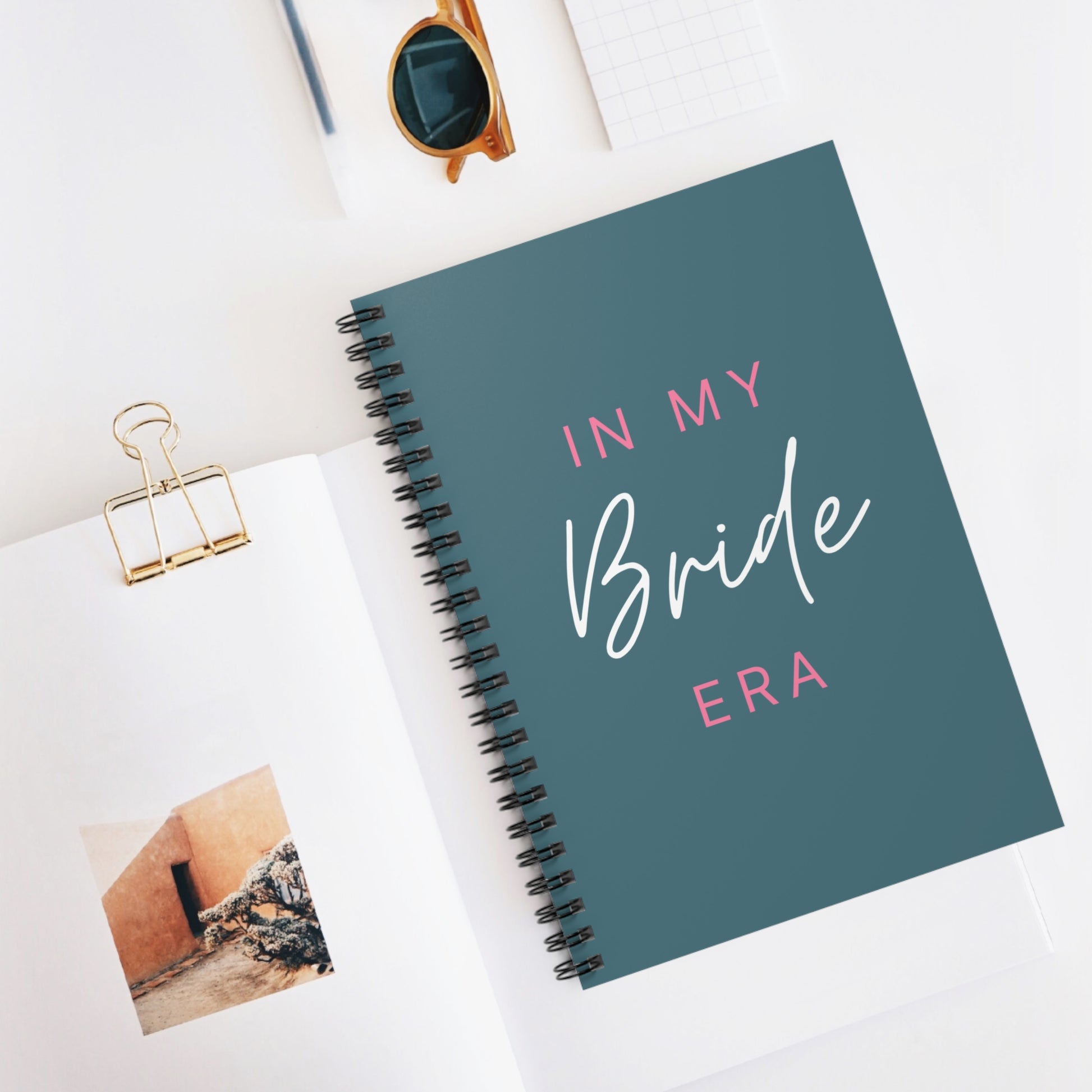 Bride Era Spiral Notebook, Wedding Planner Journal, Bridal Shower Gift