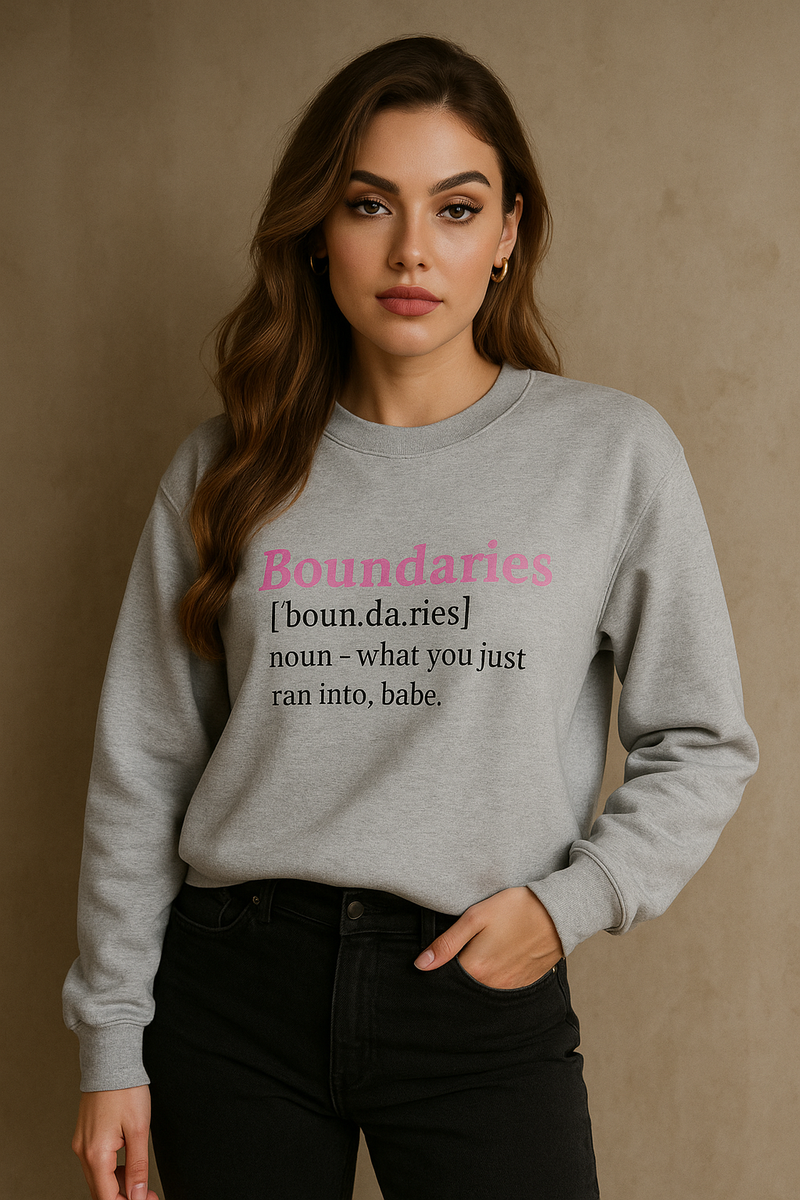 Boundaries Unisex Sweatshirt