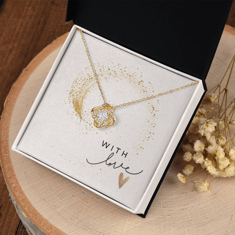 Eternal Orbit  Necklace - 18k Yellow Gold