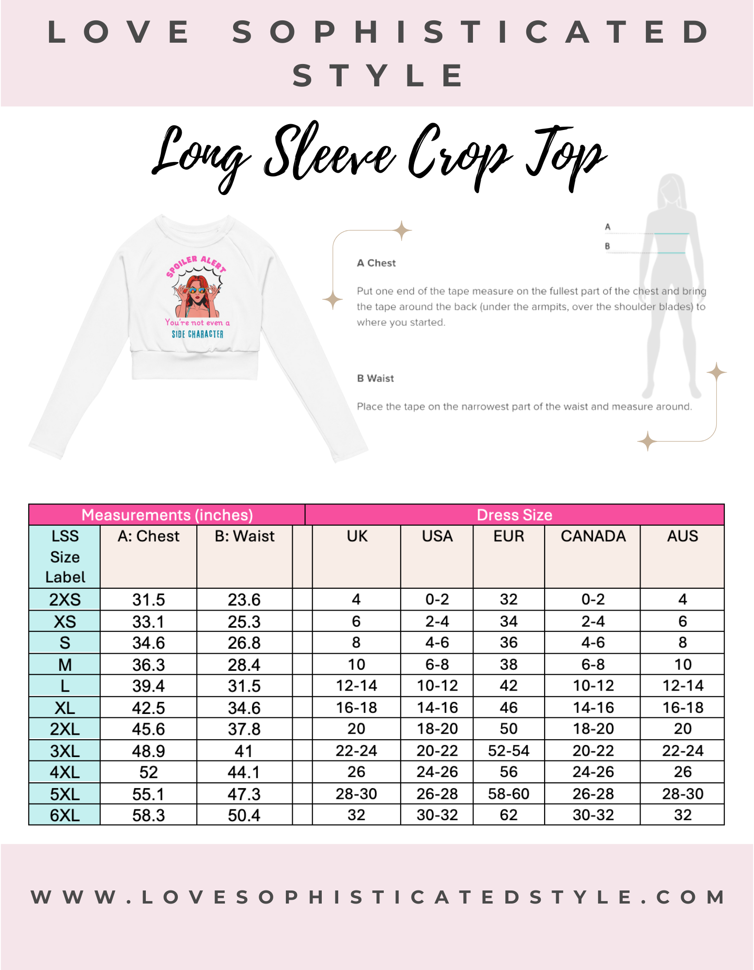 Wake Up Beauty It's Time To Beast Long Sleeve Crop Top