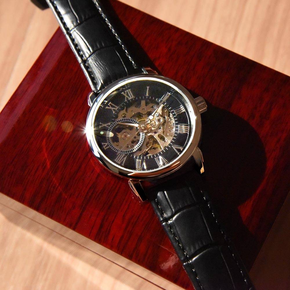 Will You Be My Best Man Gift - Openwork Watch