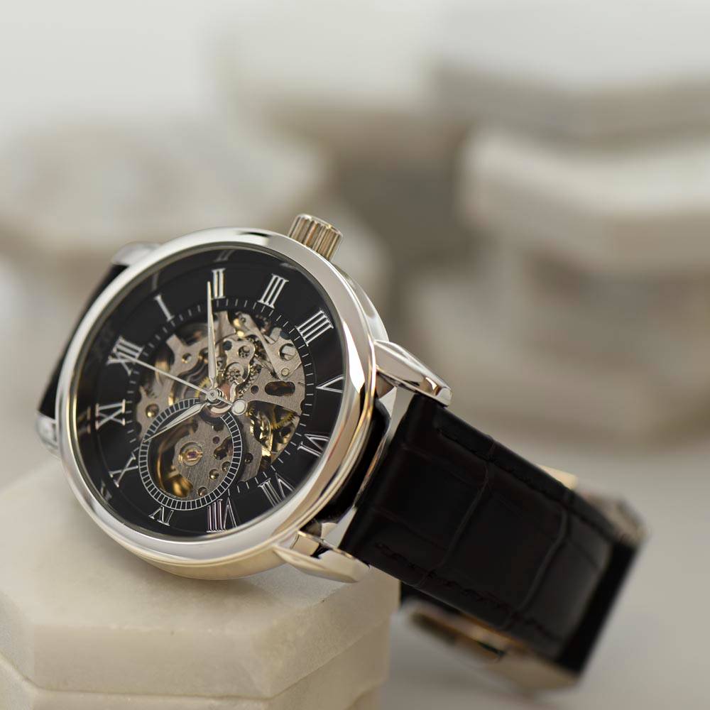 Will You Be My Groomsman?  Openwork Watch Gift