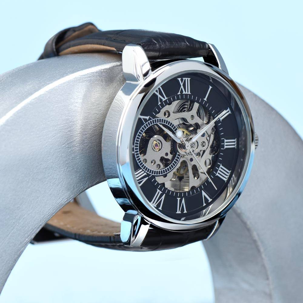 Will You Be My Best Man Gift - Openwork Watch