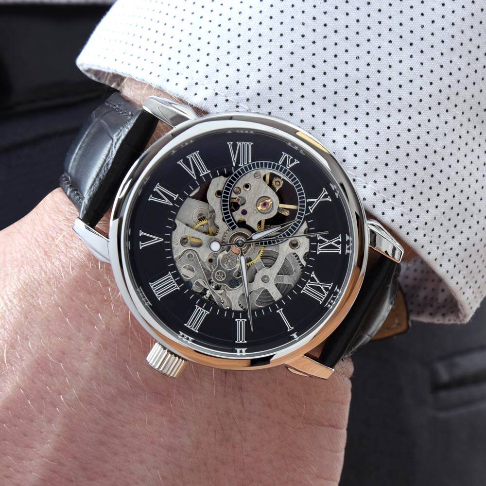 Will You Be My Groomsman?  Openwork Watch Gift