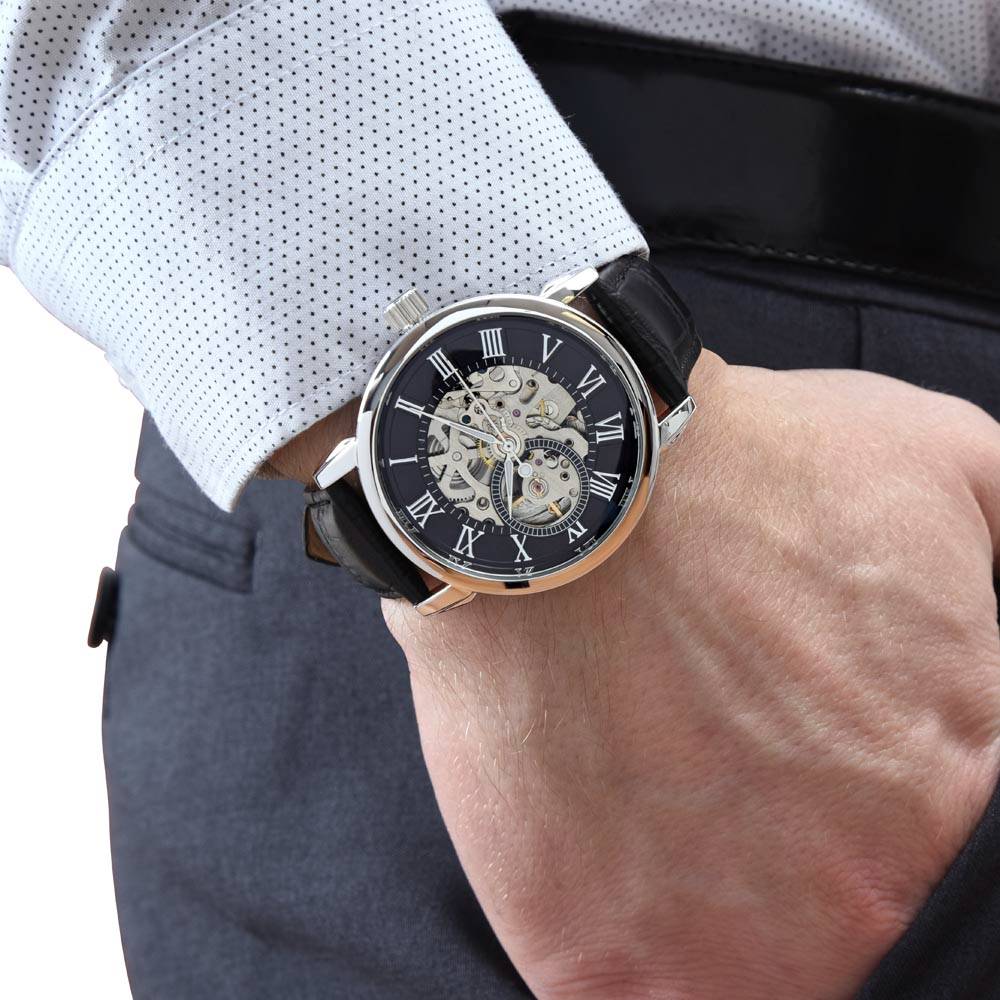 Will You Be My Groomsman?  Openwork Watch Gift