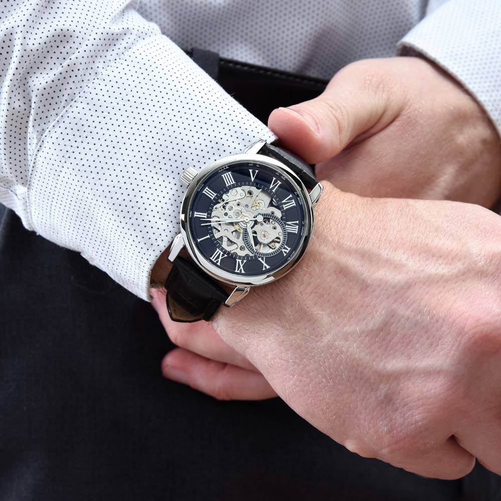 Will You Be My Groomsman?  Openwork Watch Gift