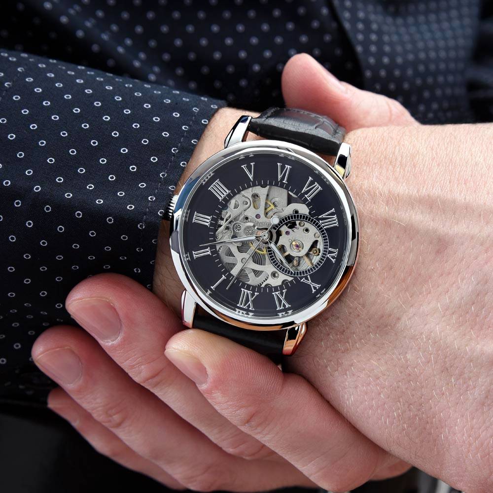 Will You Be My Groomsman?  Openwork Watch Gift