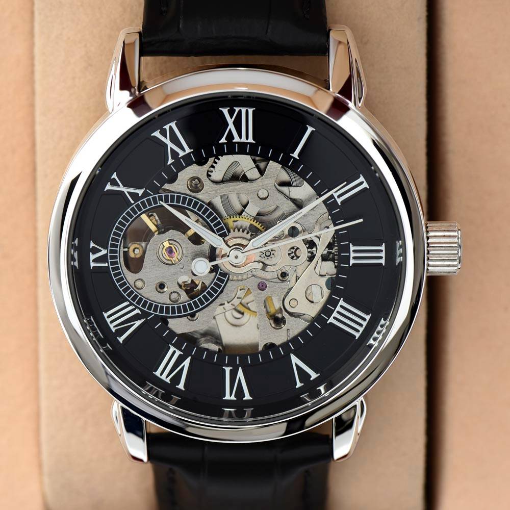 Will You Be My Groomsman?  Openwork Watch Gift