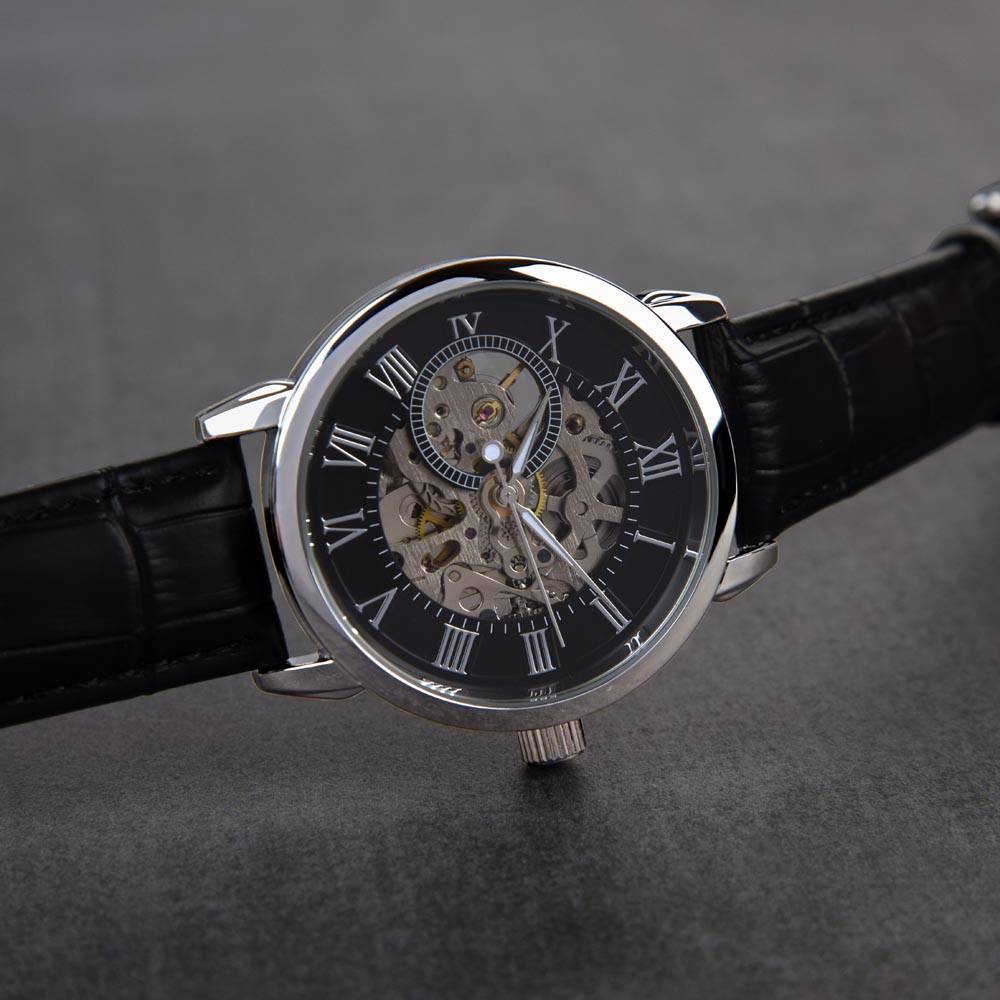 Will You Be My Groomsman?  Openwork Watch Gift