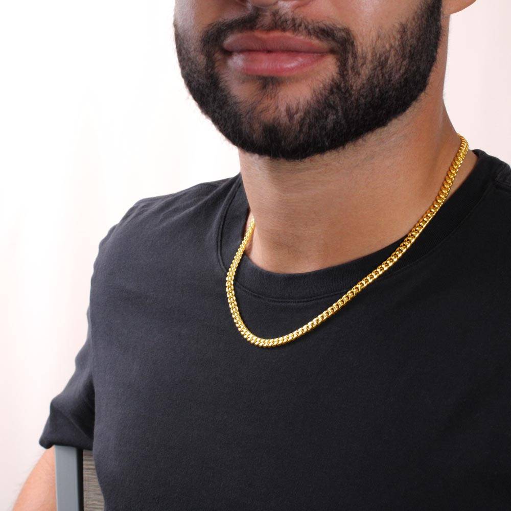 For My Husband - Cuban Chain  Gift