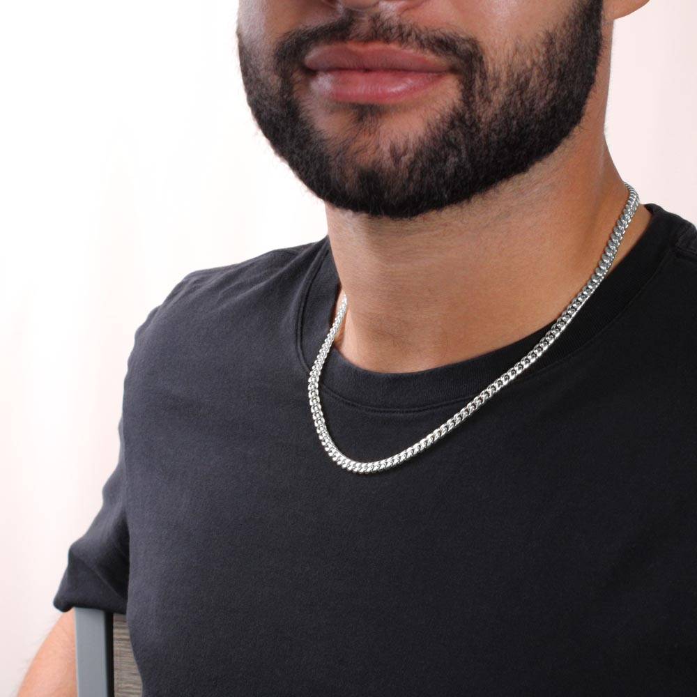 For My Husband - Cuban Chain  Gift