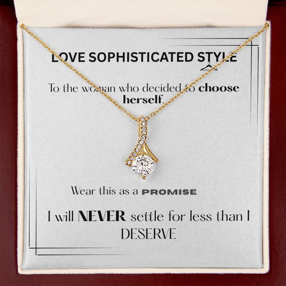 Choose Yourself - Self Love Necklace