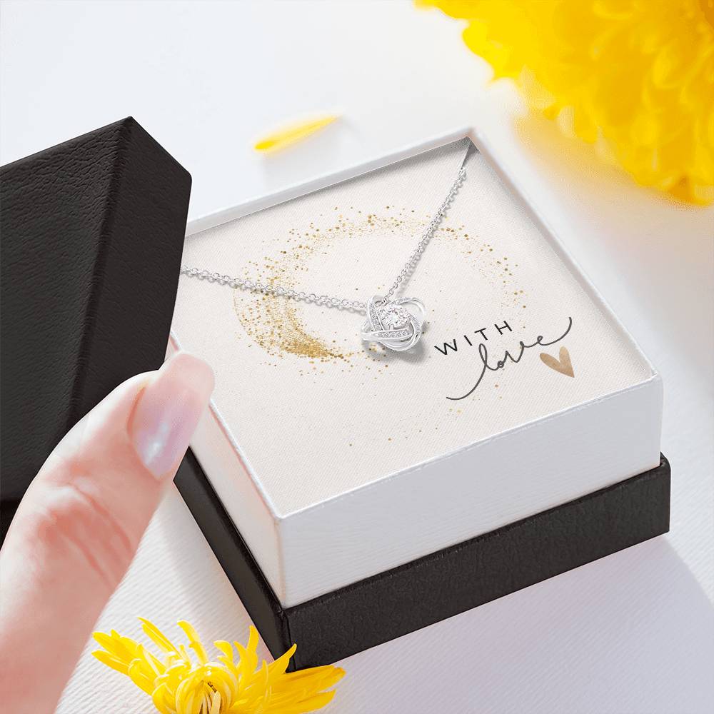 Eternal Orbit  Necklace - 14k White Gold