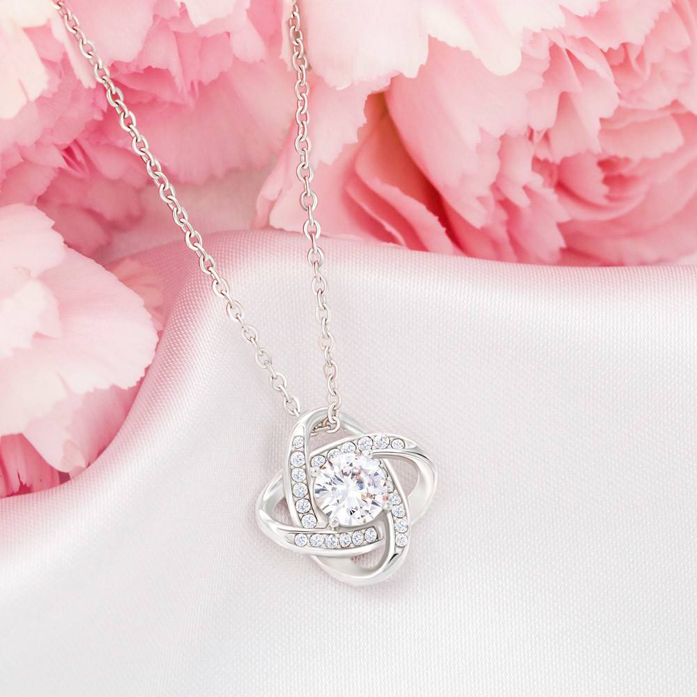 Eternal Orbit  Necklace - 14k White Gold