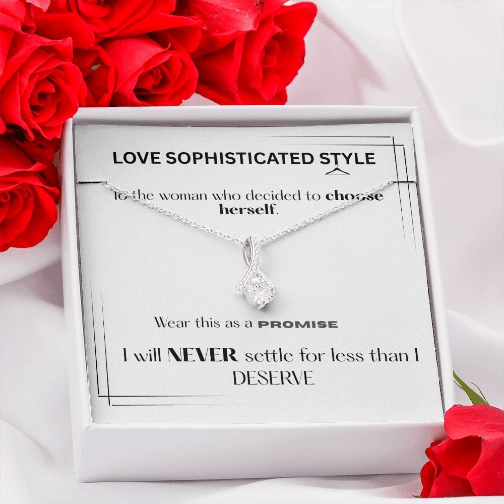Choose Yourself - Self Love Necklace
