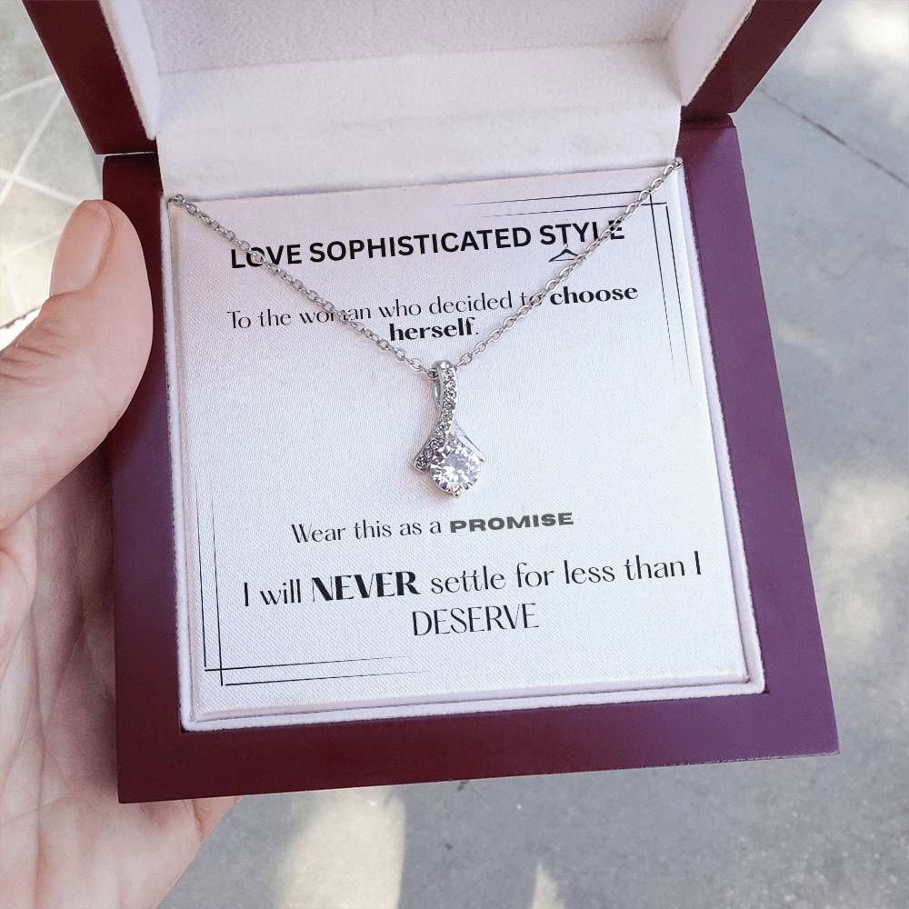 Choose Yourself - Self Love Necklace