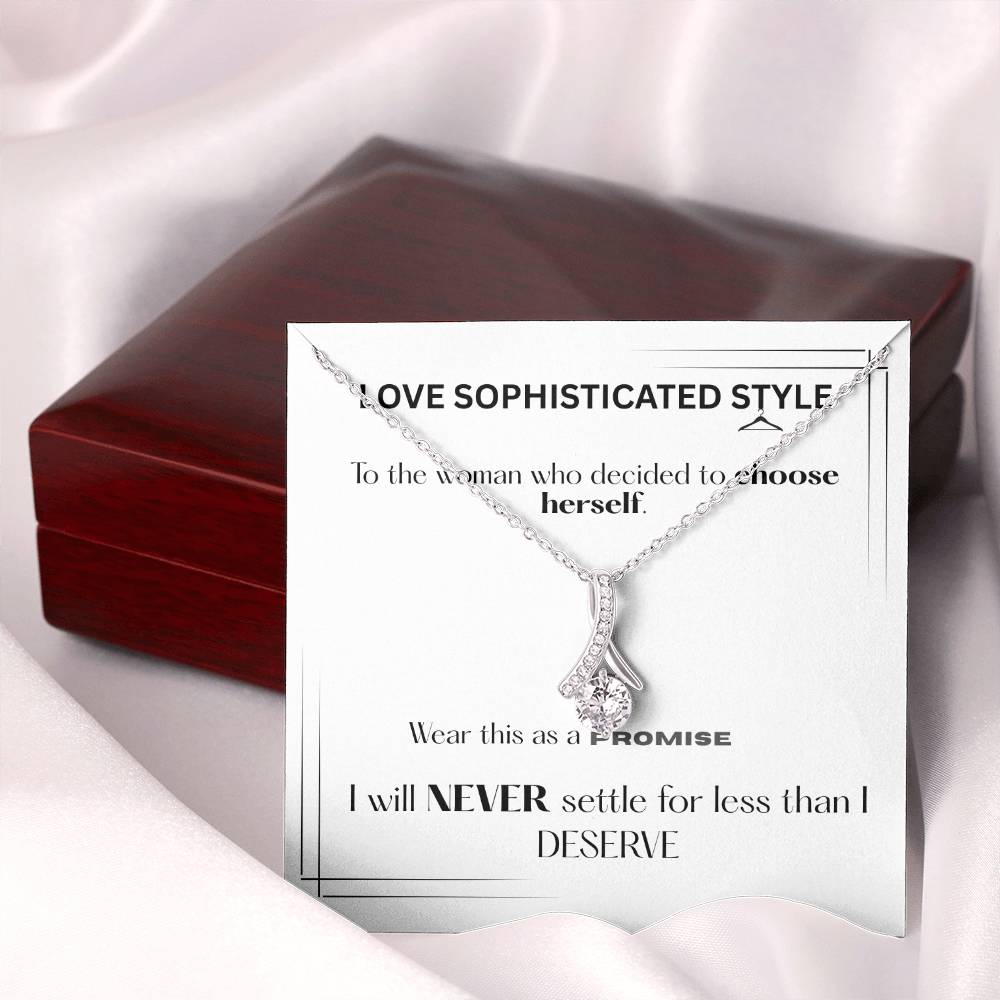 Choose Yourself - Self Love Necklace