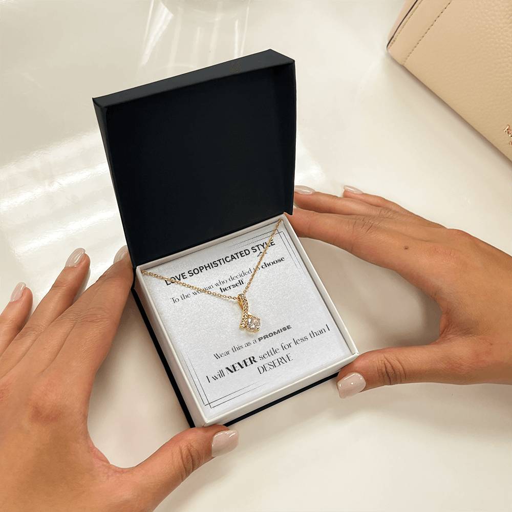 Choose Yourself - Self Love Necklace