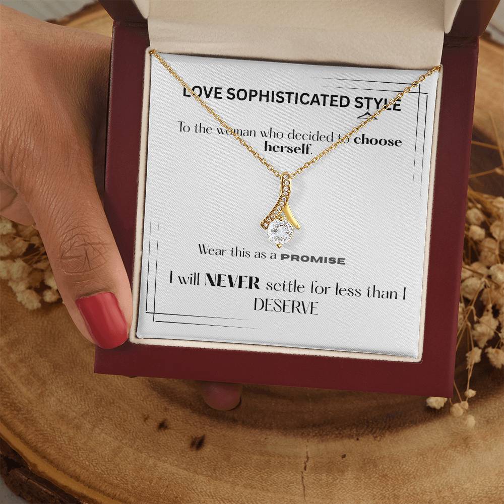 Choose Yourself - Self Love Necklace