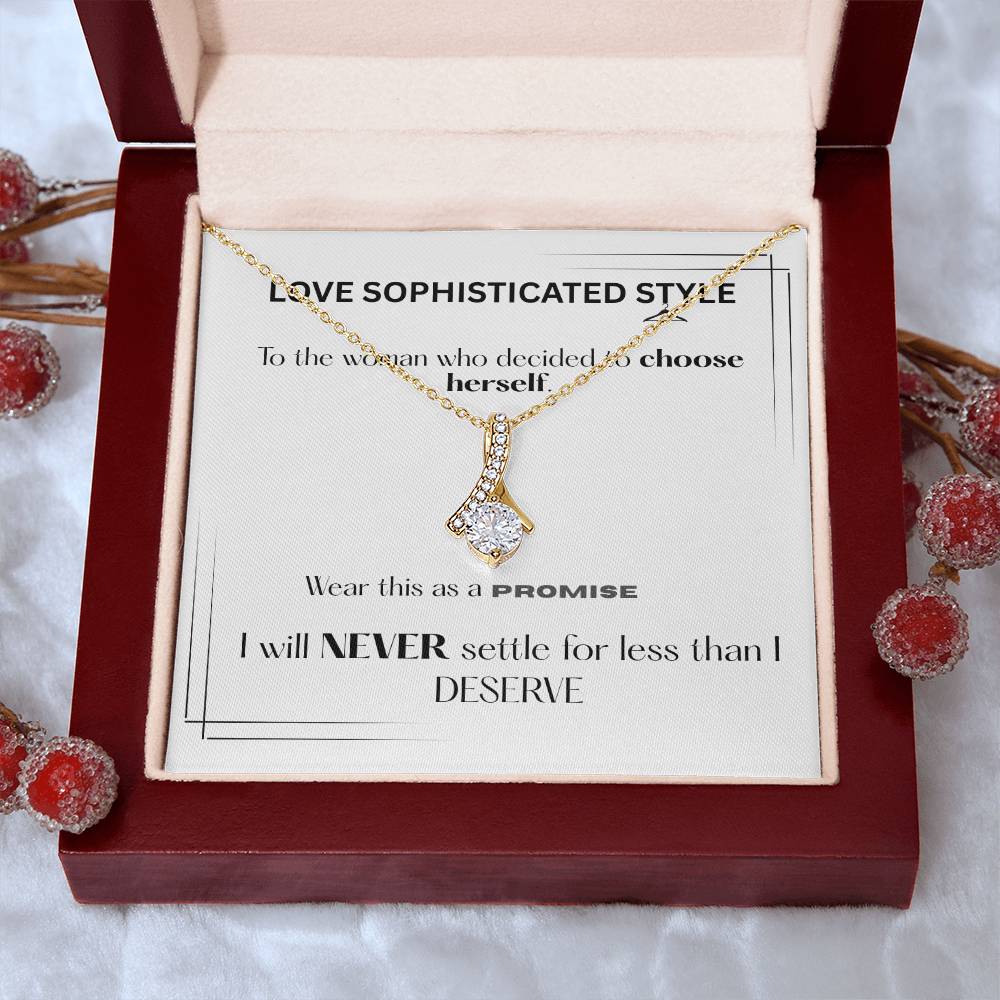 Choose Yourself - Self Love Necklace