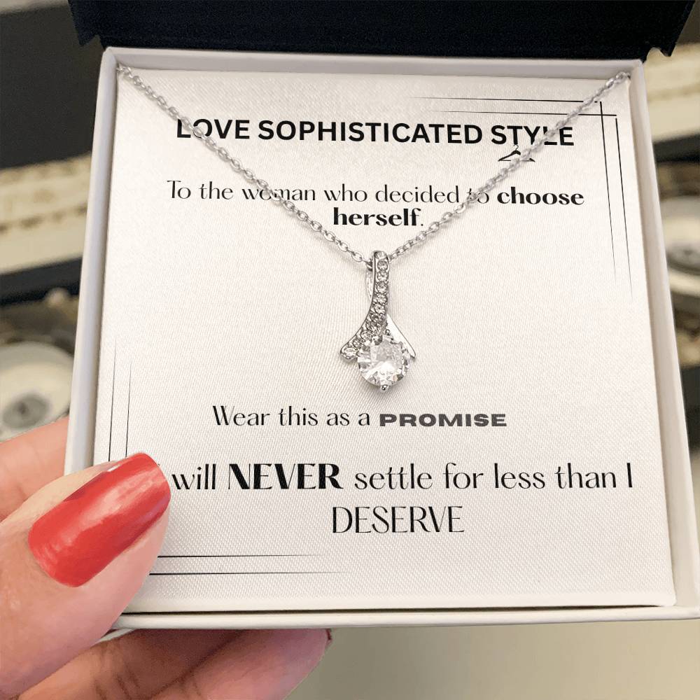 Choose Yourself - Self Love Necklace