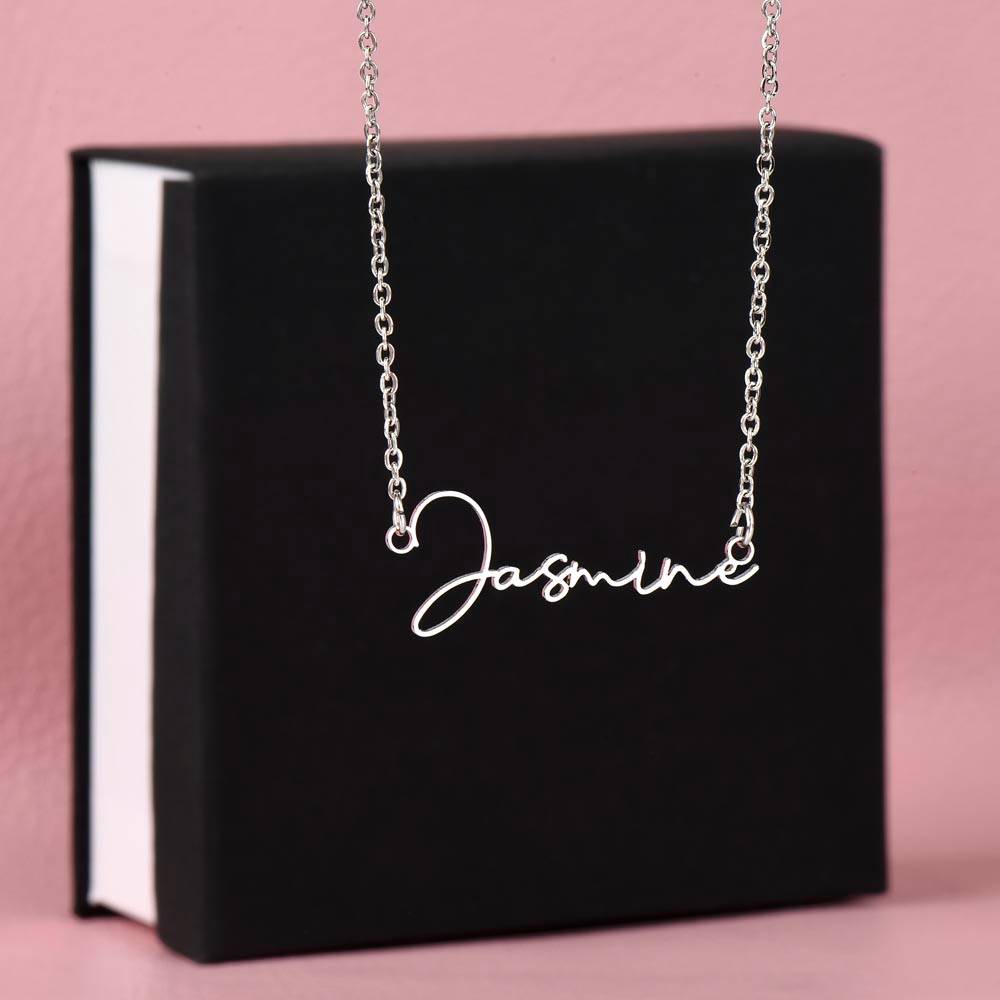 Uniquely Yours Sophisticated Name Necklace